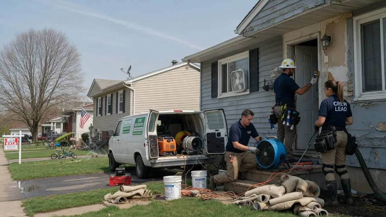 Flood Cleanup in Mechanicsburg, OH near me